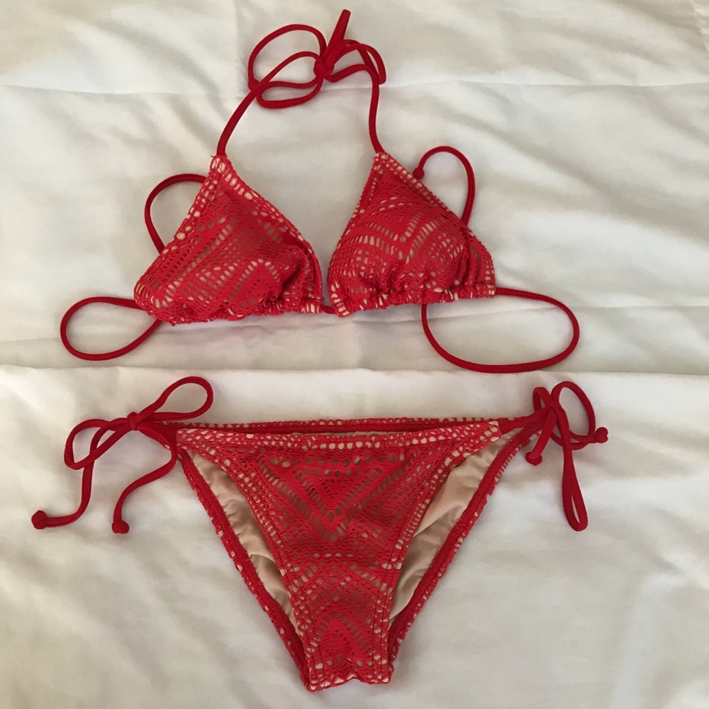 ❤️ RED Billabong BOB MARLEY Bikini Set ❤️